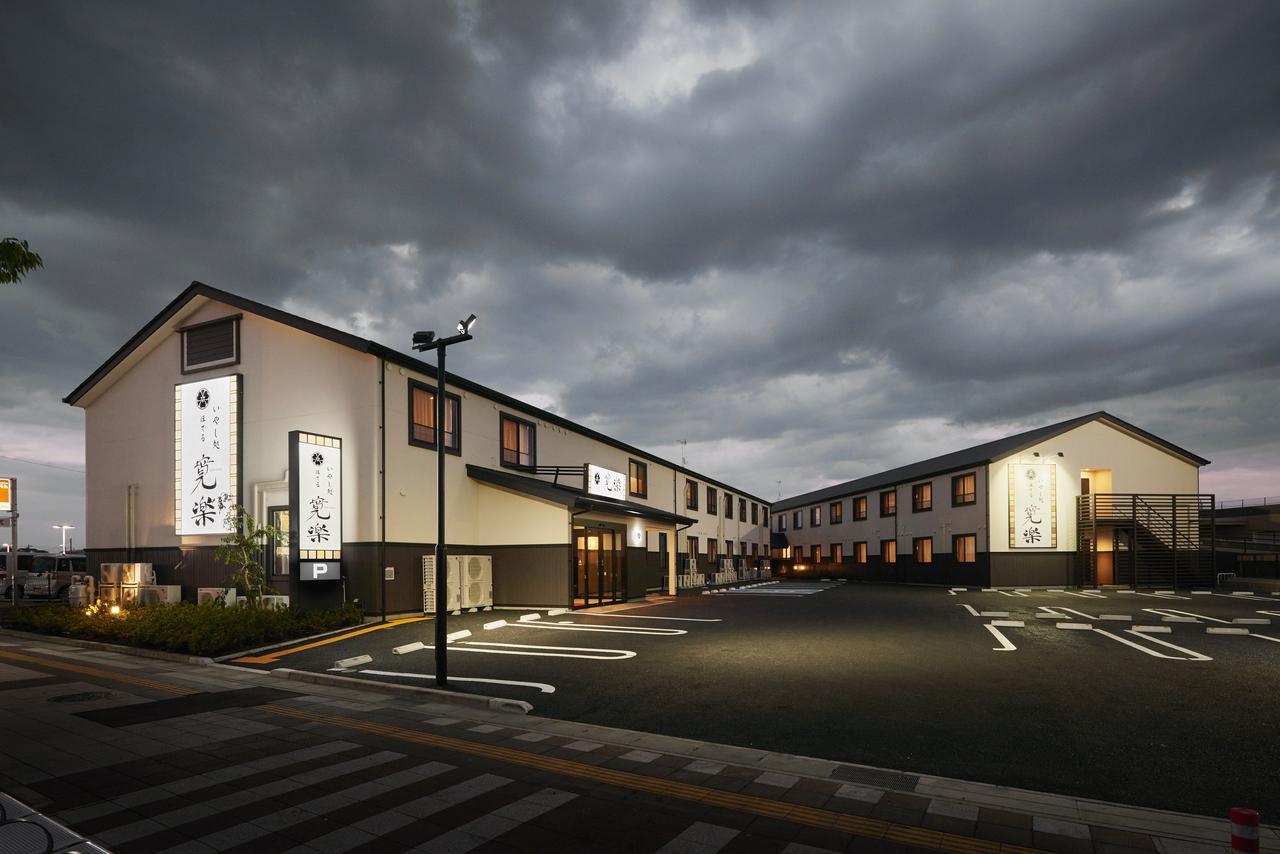 Hotel Kan-Raku Saitama Honjo-Waseda Hinoki No Yakata Exterior photo